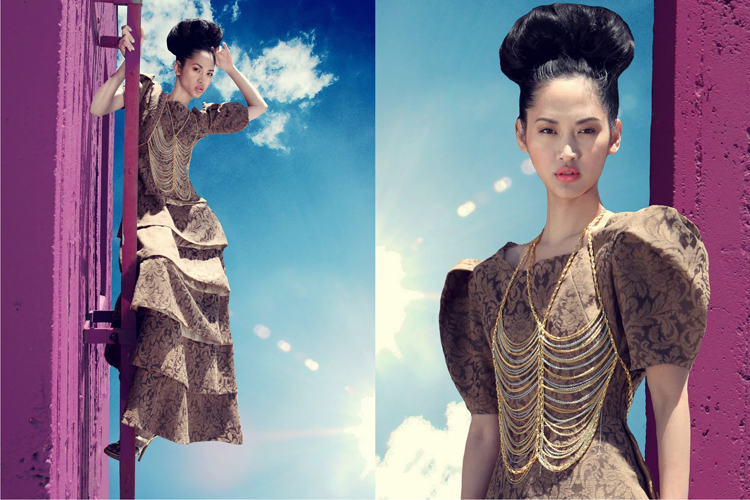 Elizabeth Thủy Tiên là một người mẫu gốc Việt rất nổi danh tại Mỹ

